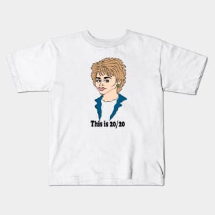 BARBARA WALTERS FAN ART Kids T-Shirt